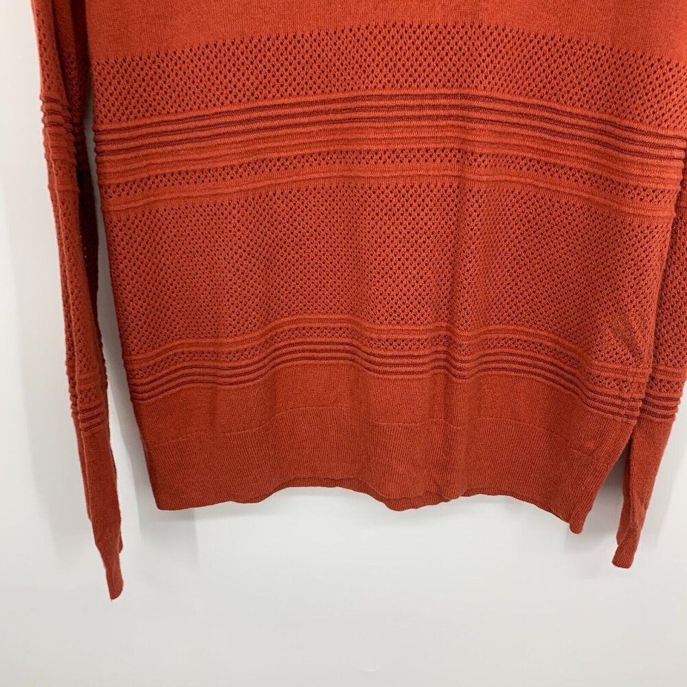 Market & Spruce Sweater Rowan Textured Cotton Blend Pullover NWT - Picture 6 of 10